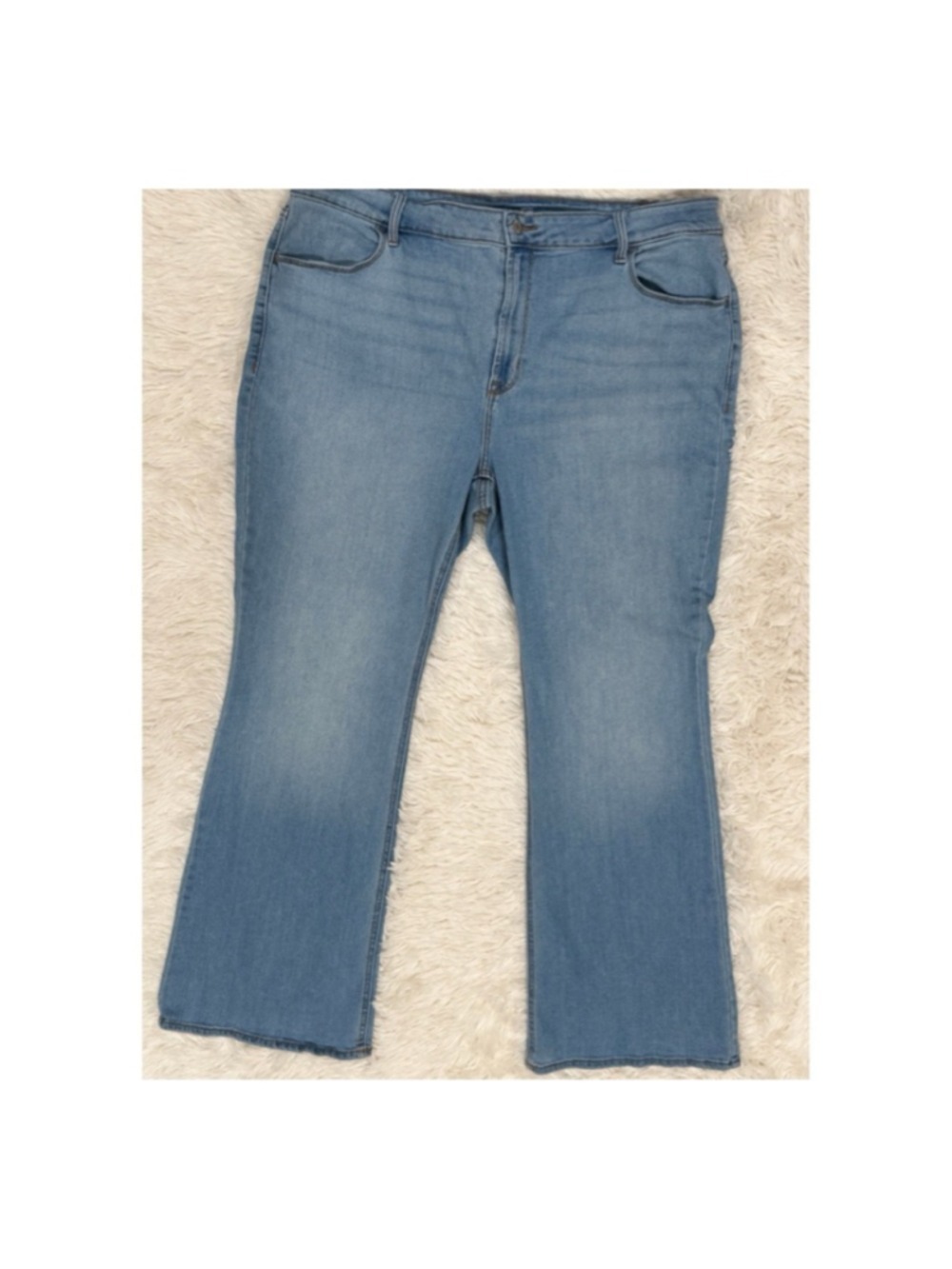 Old Navy Light Blue Plus Size 18 High-Rise Flare Jeans (EUC)